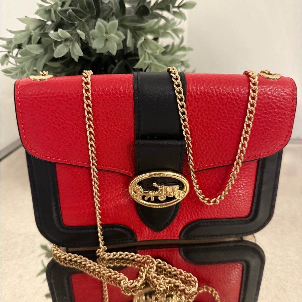 COACH Georgie Crossbody In Colorblock
